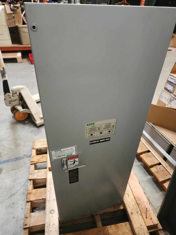 ASCO Series 300 400A Automatic Transfer Switch 1