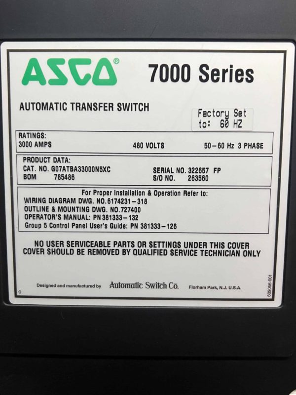 Asco 7000 Series 3000A ATS 2 scaled