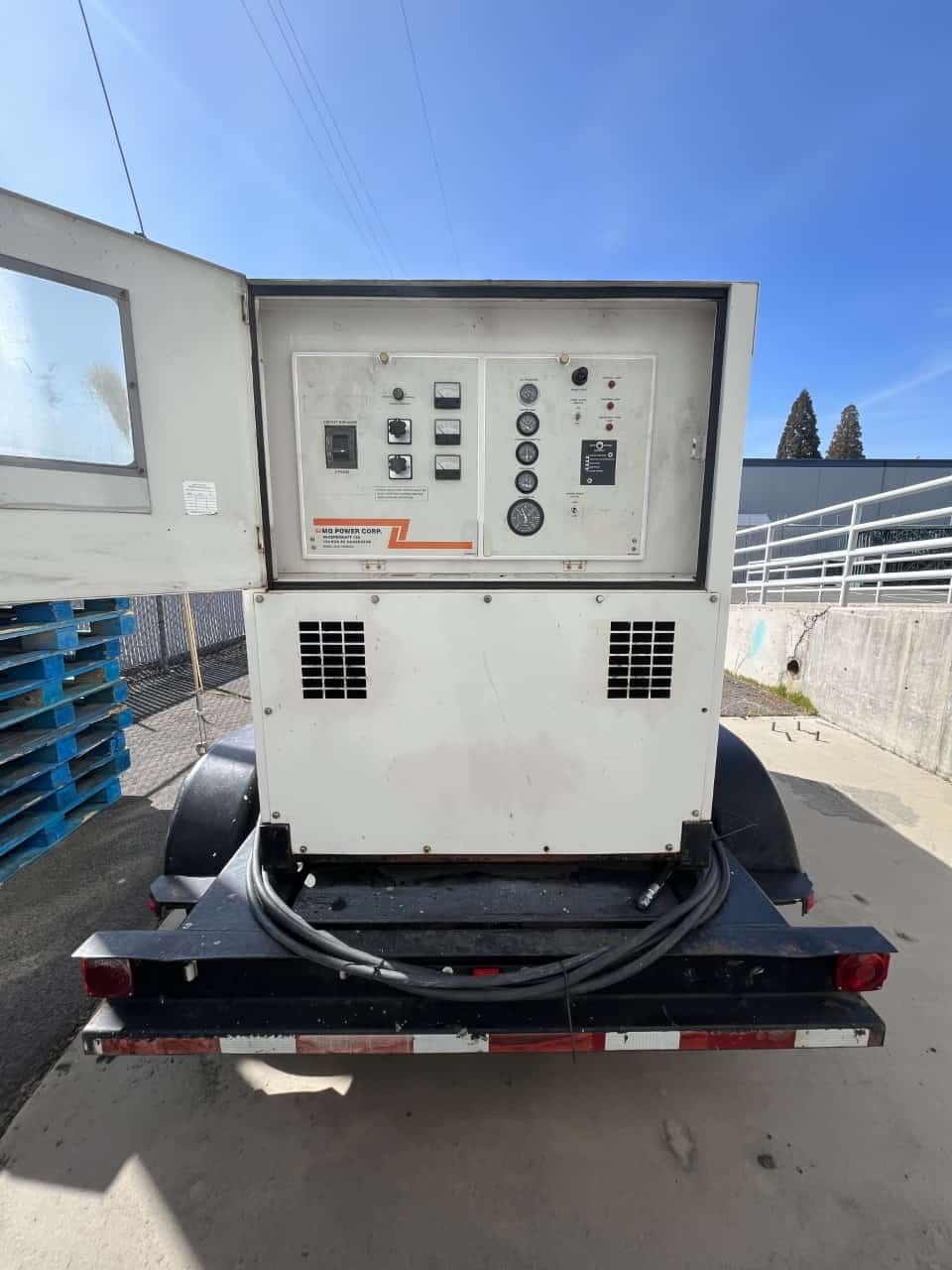 MOBILE DIESEL GENERATOR - MQPower DCA150 120 kW Mobile Diesel Generator