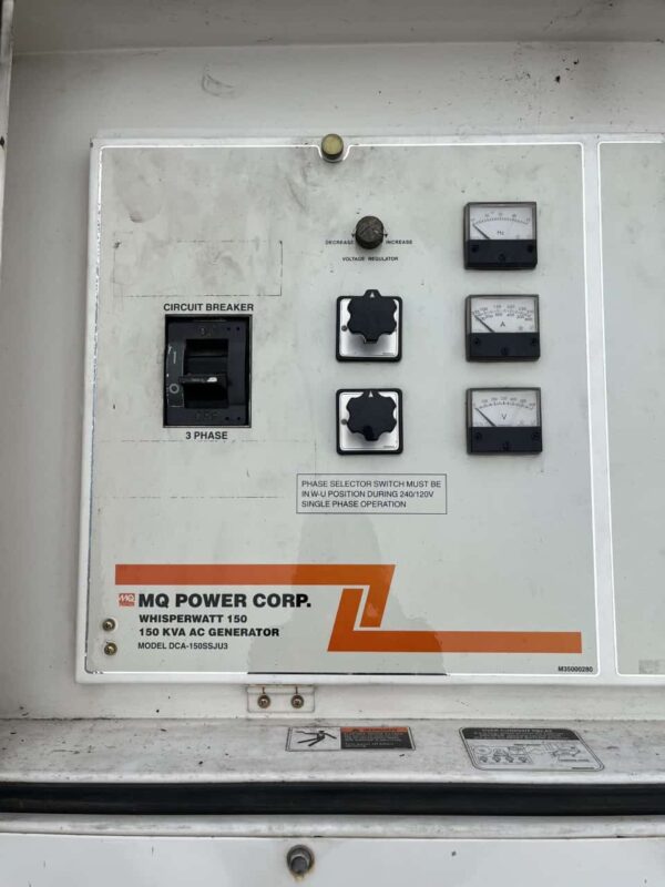 MQ Power Mobile Diesel Generator 120 kW 50