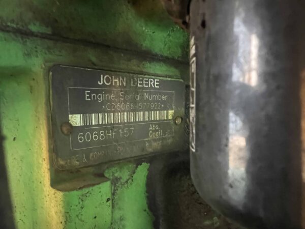 SKU 5327 John Deere 132kW 480V Diesel Generator Set 11 scaled
