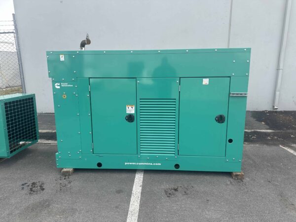 Cummins GGHH 100 kW 480 V Natural Gas Generator with Sound Attenuated Enclosure 1 scaled
