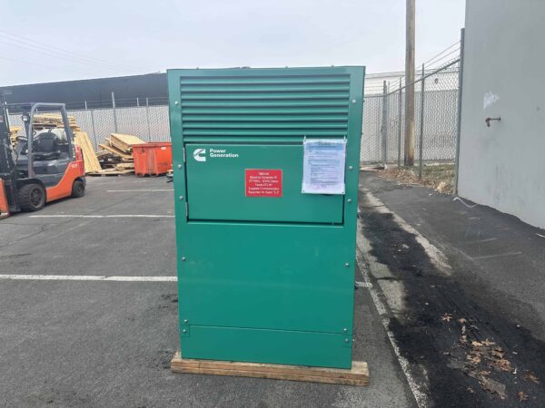Cummins GGHH 100 kW 480 V Natural Gas Generator with Sound Attenuated Enclosure 4 scaled