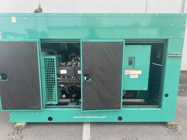 Cummins GGHH 100 kW 480 V Natural Gas Generator with Sound Attenuated Enclosure 9 scaled