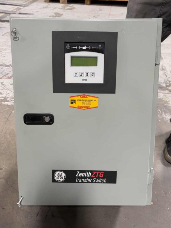 GE Zenith 200A 120/208V Automatic Transfer Switch