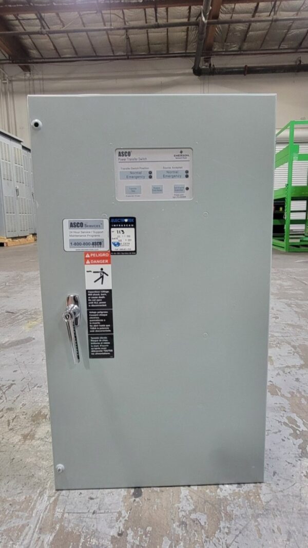 ASCO 300 Series 104A 480V Automatic Transfer Switch