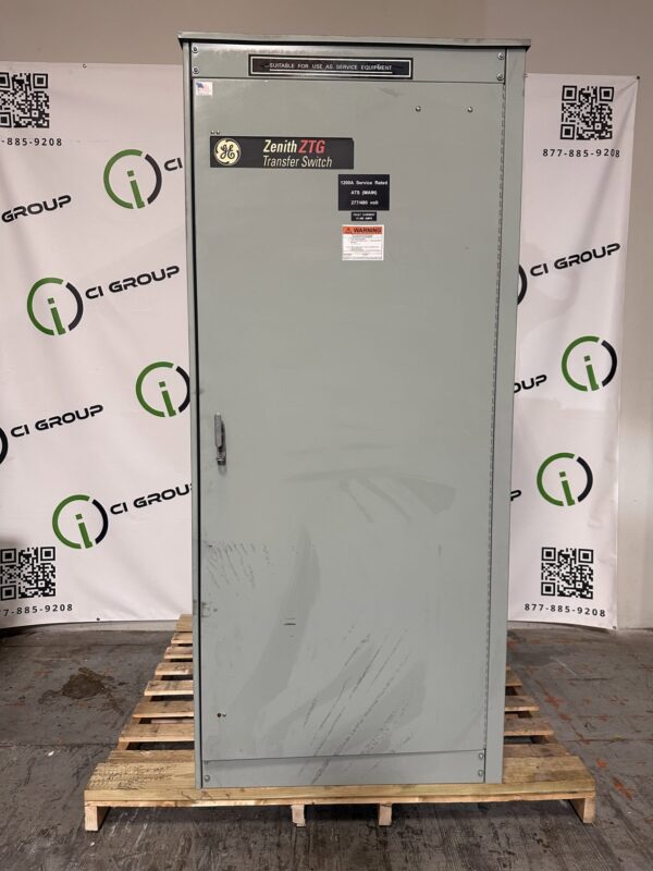 GE Zenith 1200A 480V SER Automatic Transfer Switch