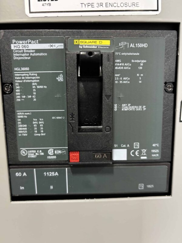 60A 120/208V Docking Station with Camlocks - Image 4