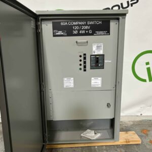 60A 120/208V Single Purpose Docking Station with Camlocks