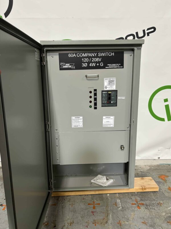 60A 120/208V Docking Station with Camlocks