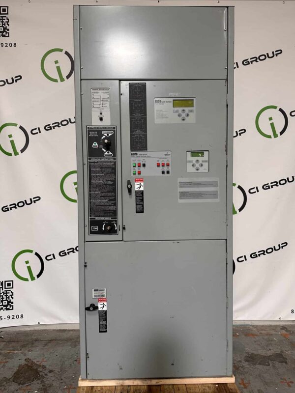 ASCO 7000 Series 600A 480V ATS with ISO Bypass