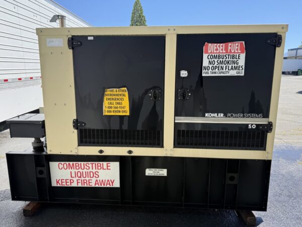 Kohler 50REOZJD 50kW 240V Diesel Generator Set