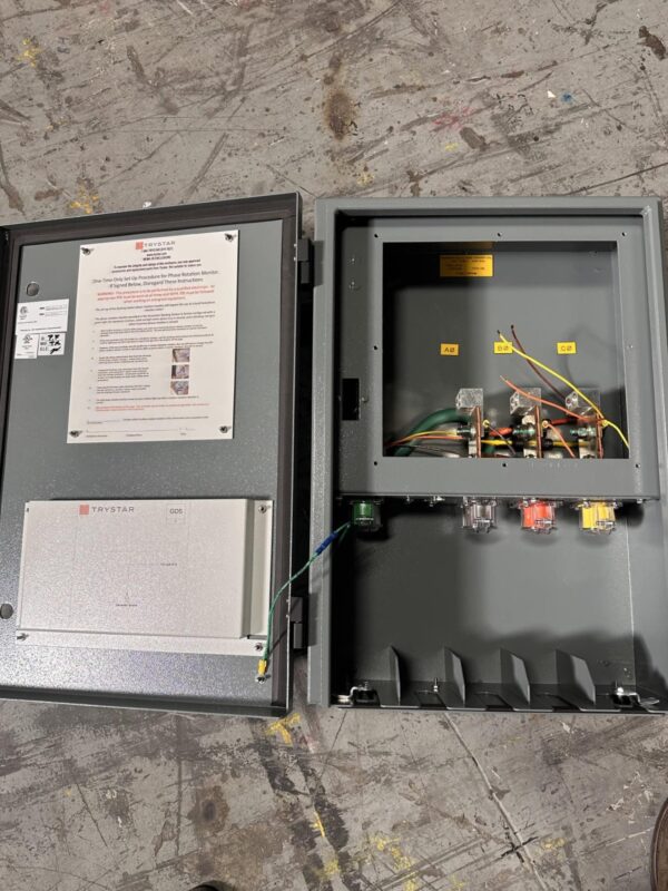 Trystar 200A 480V Generator Docking Station with Camlocks - Image 2