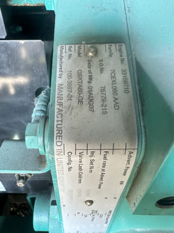 Cummins DQKAB 2000kW 480V Diesel Generator Set - Image 6