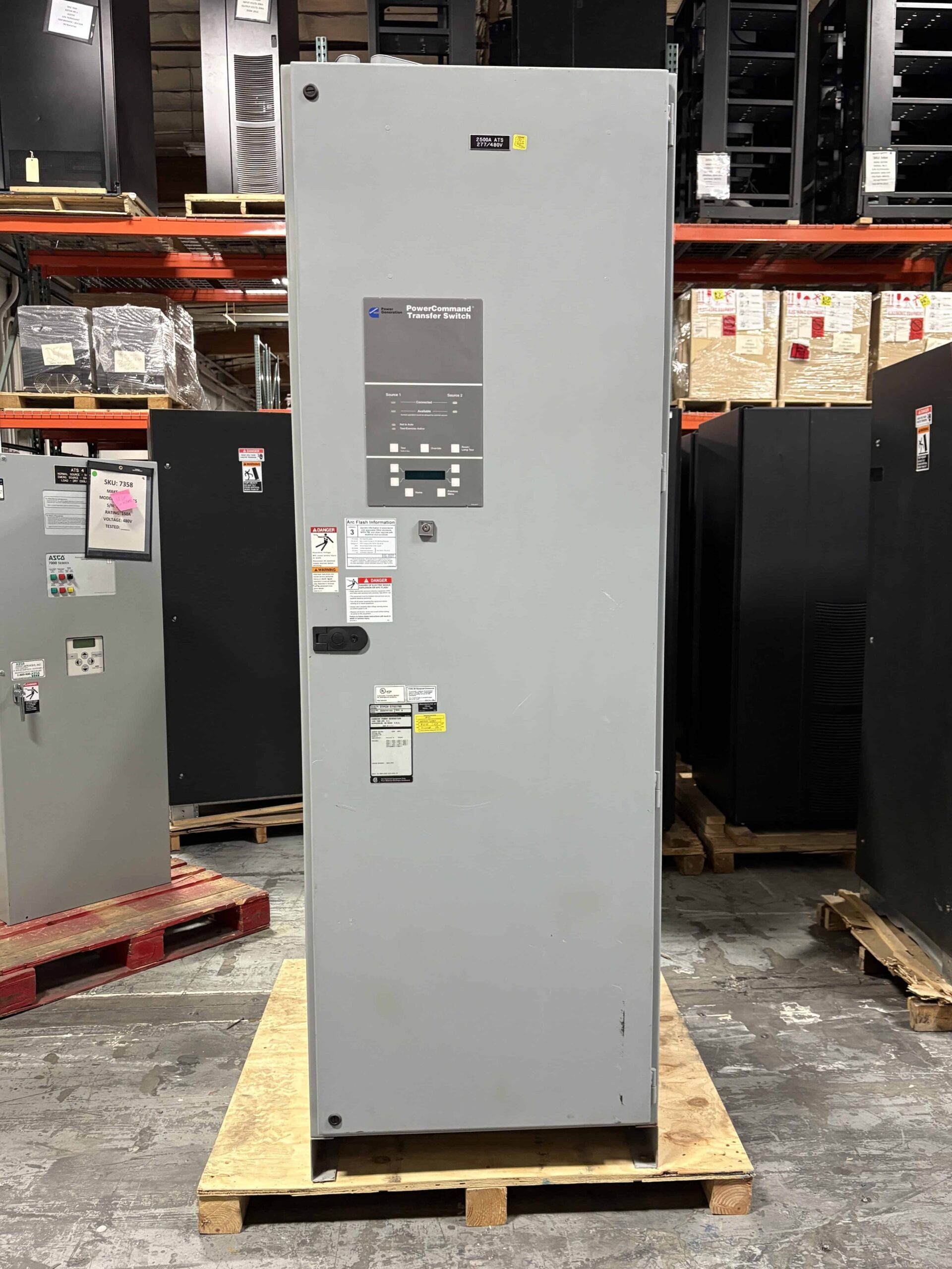 Cummins OTPCH 3000A 480V Automatic Transfer Switch 1 scaled Cummins OTPCH 3000A 480V Nema 3R Automatic Transfer Switch