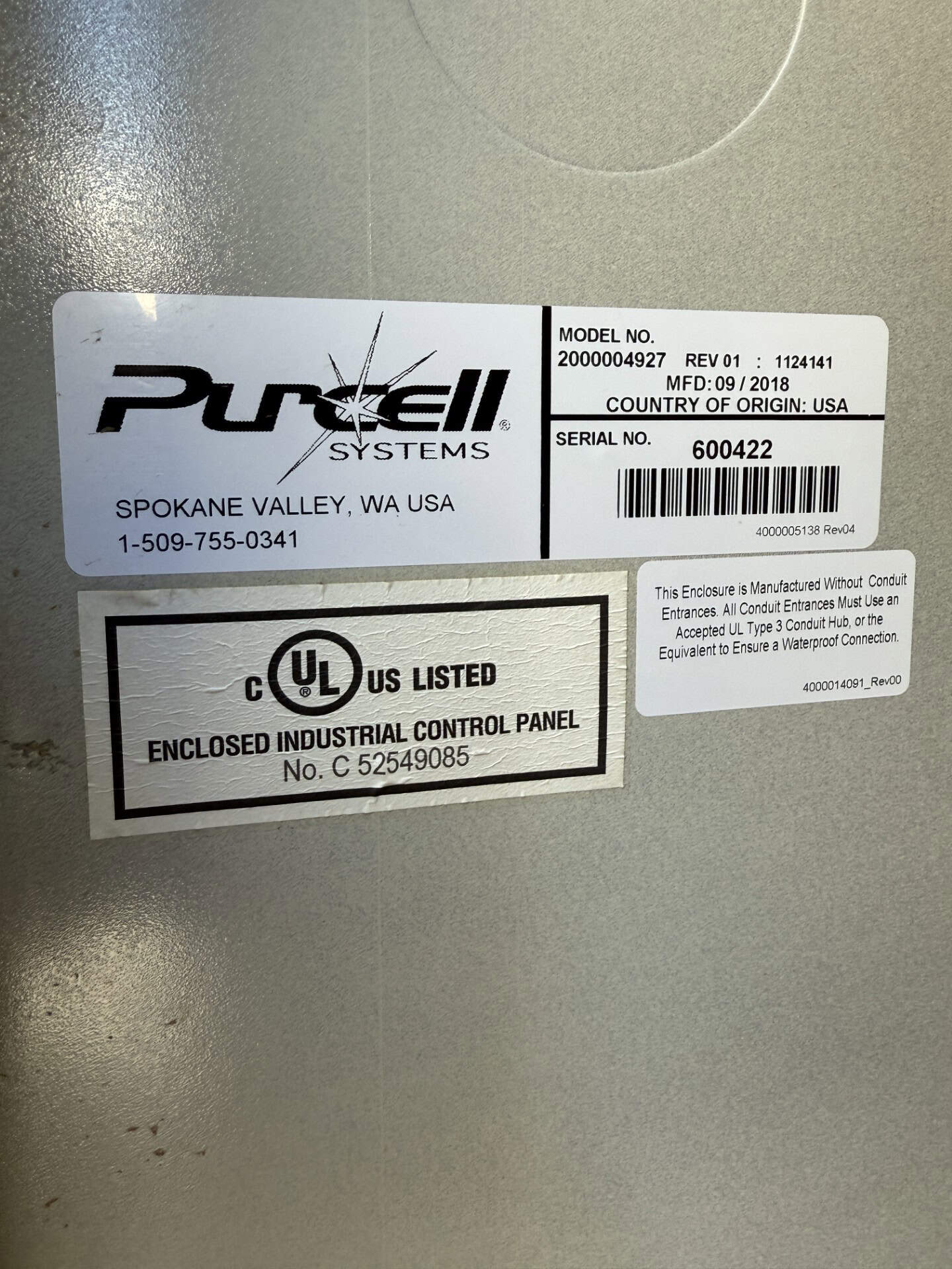 Purcell 48V DC Battery Cabinet 2 Purcell -48V DC Battery Cabinet - Image 3