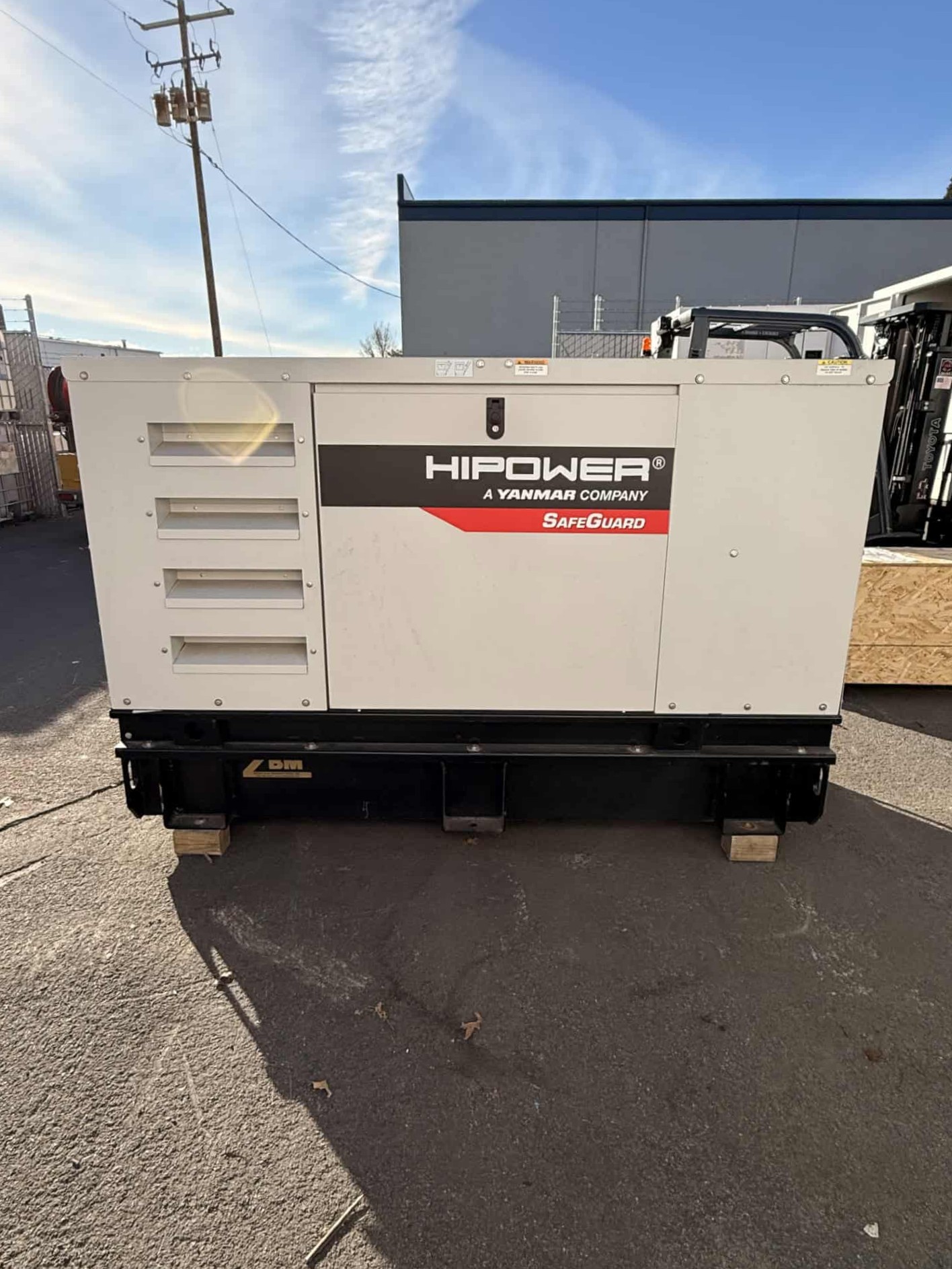 Hipower HDS30YT6U 30kW Diesel Generator Set 1 Hipower HDS30YT6U 30kW Diesel Generator Set