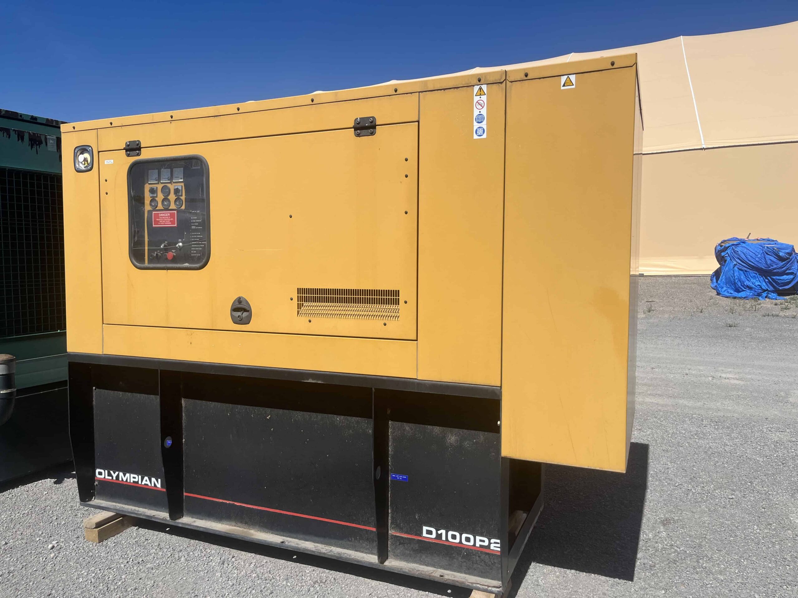 Olympian D100P2 100kW Diesel Generator Set 4 scaled Olympian D100P2 100kW 480V Diesel Generator Set - Image 4