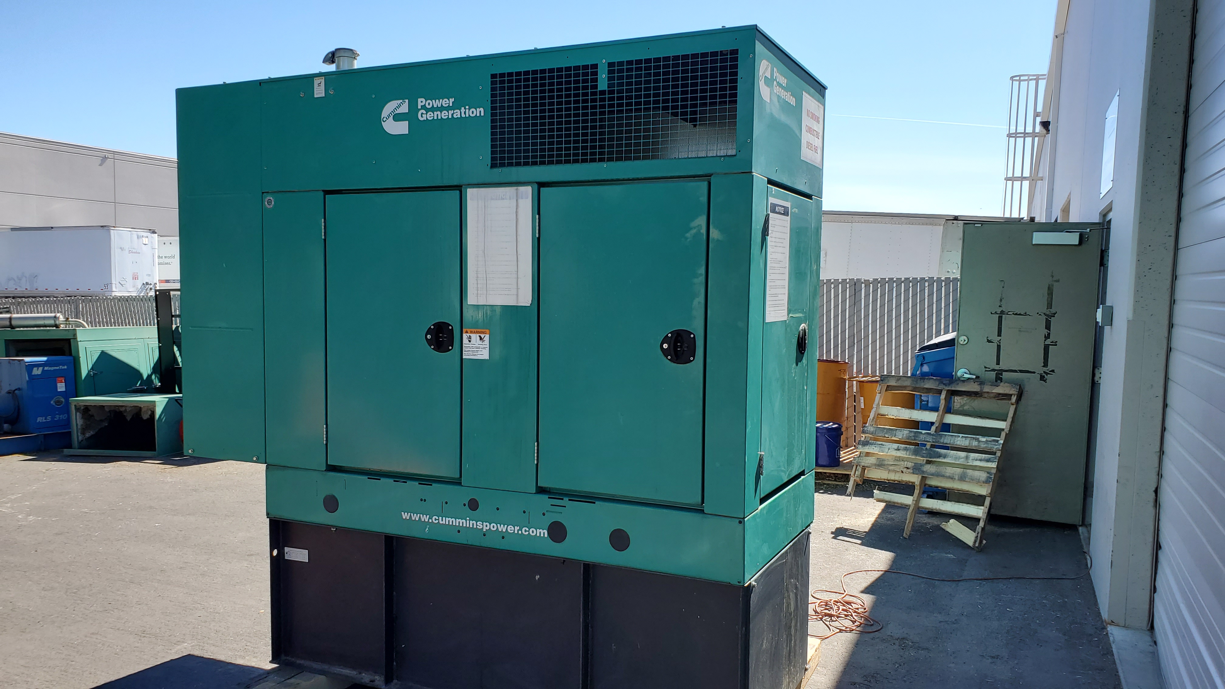 Cummins 60KW DGCB Diesel Generator Set 315 Hours CI GroupCI Group